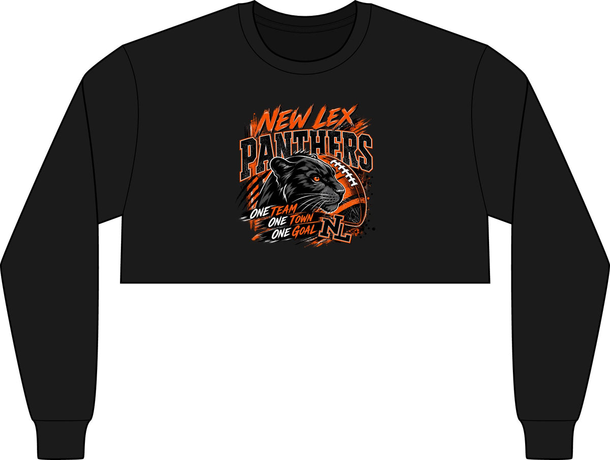 CROPPED New Lex One Women's FWD Fashion Crop Long Sleeve Tee