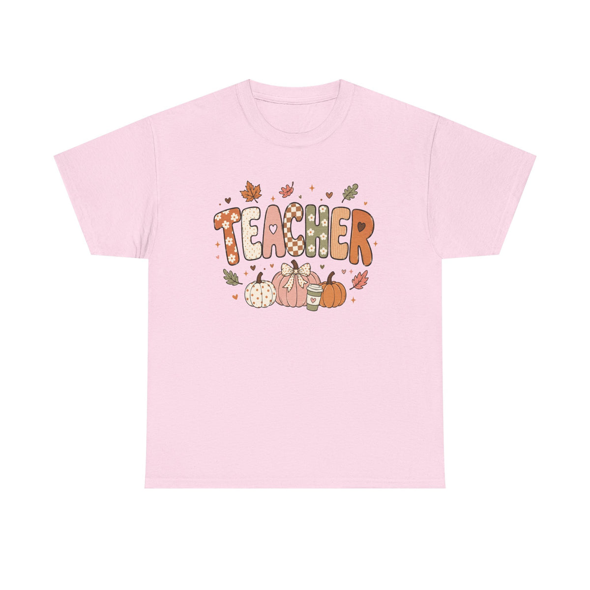 Teacher Fall Unisex Heavy Cotton Tee