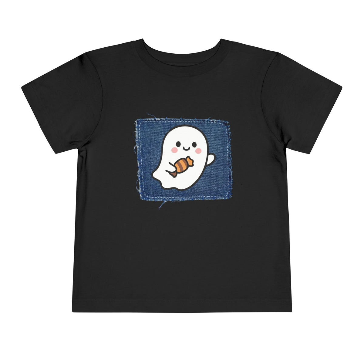 Denim Boo Toddler Short Sleeve Tee