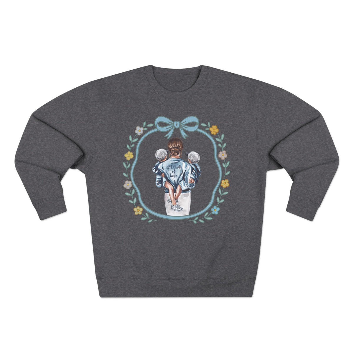 Mom of Boys Unisex Crewneck Sweatshirt