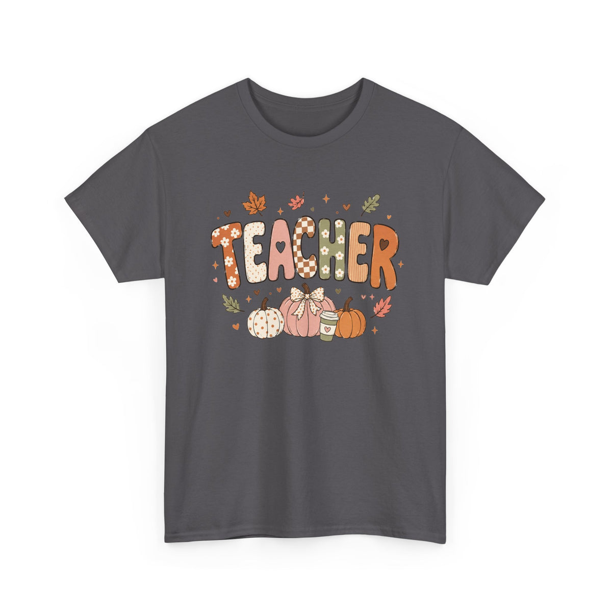 Teacher Fall Unisex Heavy Cotton Tee