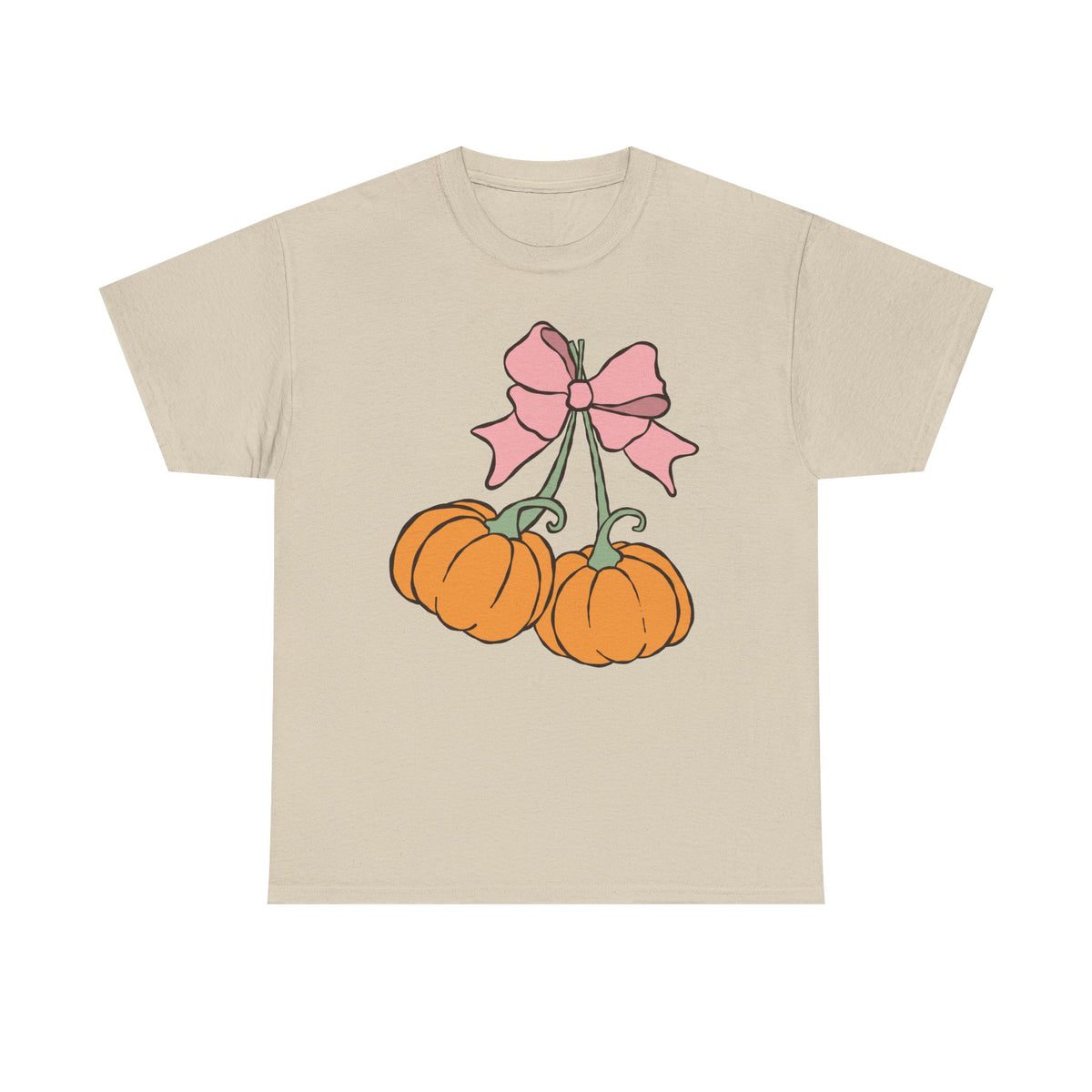 Pumpkin Girly Tee