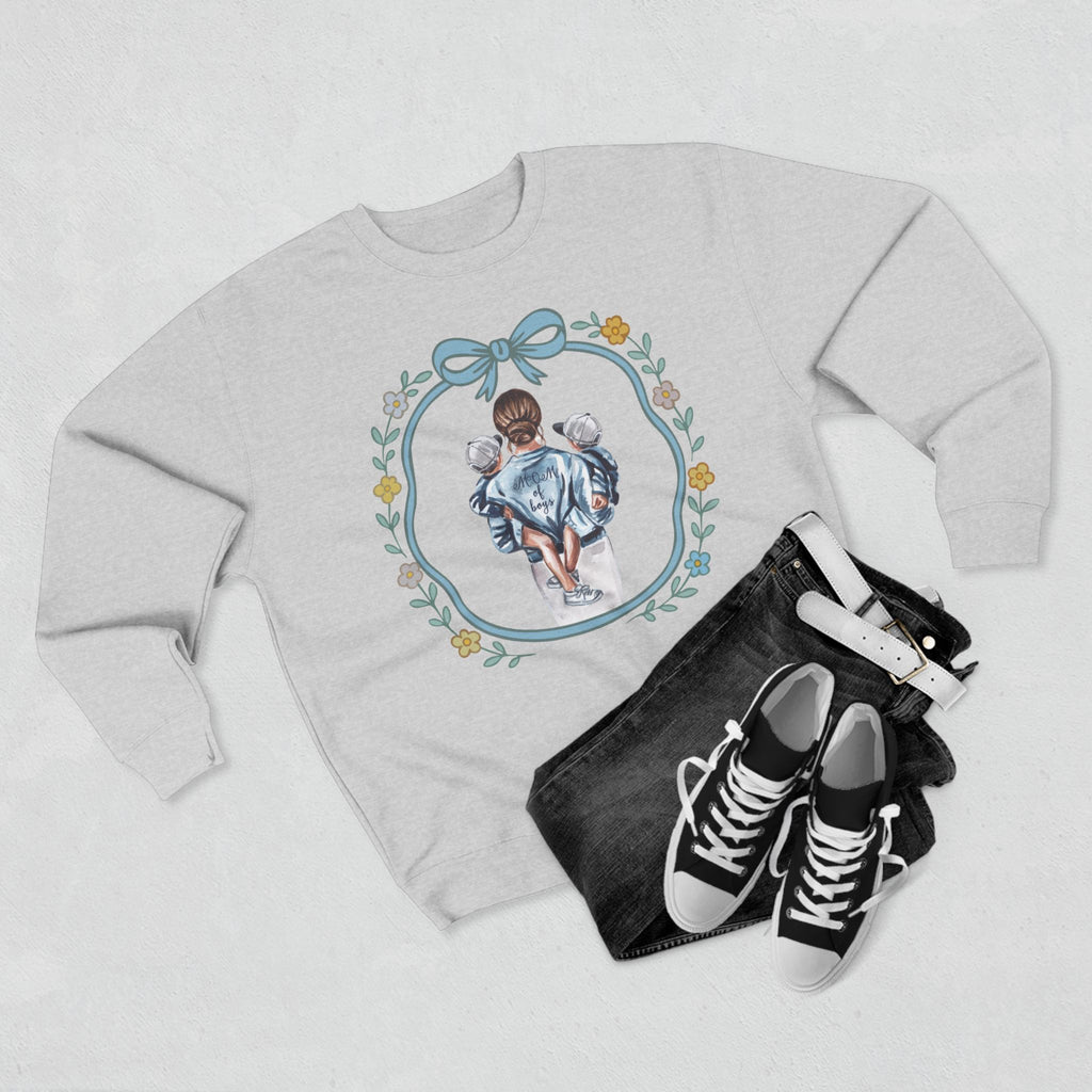 Mom of Boys Unisex Crewneck Sweatshirt