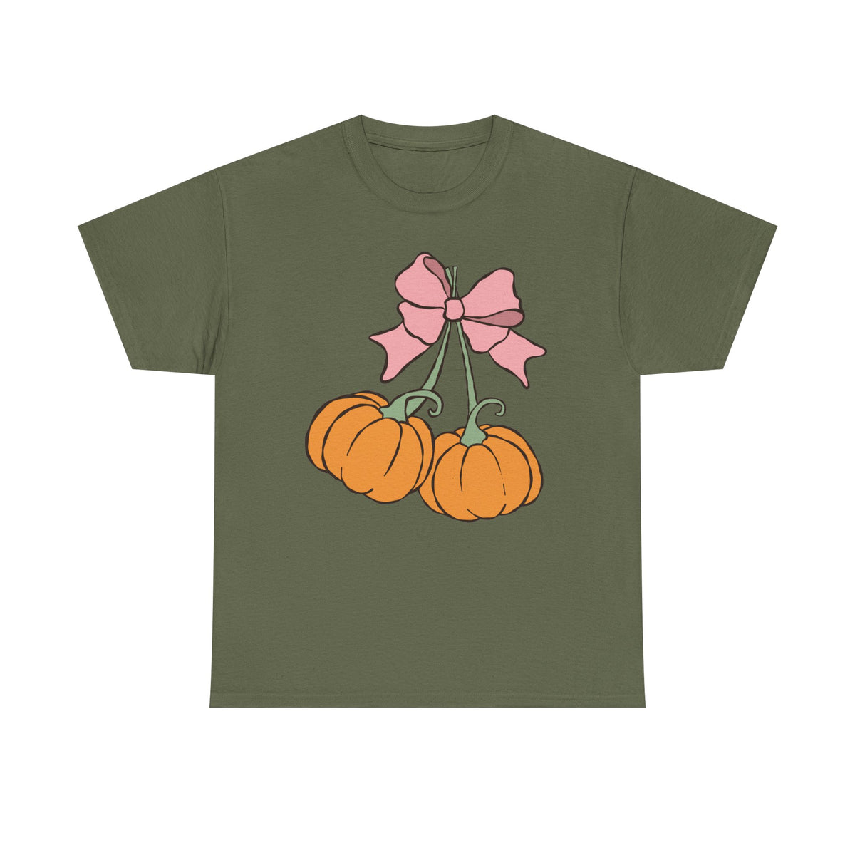 Pumpkin Girly Tee